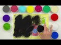 Sand painting coloring lipstick