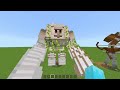 IRON GOLEM vs SKELETON AT EVERY AGE😱 | Minecraft Mobs Fight #minecraft