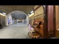 An organ at London Bridge Station | J.S.Bach: Minuet in G ( BWV Anh. II 116)