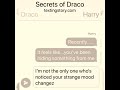 Drarry texting story (Secrets of Draco)