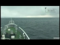 福島県沖・大津波に遭遇した巡視船 【海上保安庁提供映像】