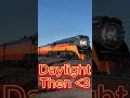 Daylight #viral #edit #like #subscribe #trains #4449 #daylight #fyp #shorts #southernpacific