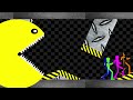 Survival Stickman Race: Run From Pacman