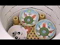 How to make a kitten ceramic plate | مراحل ساخت بشقاب سرامیکی طرح بچه گربه