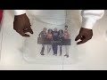 PHOTO SUBLIMATION ON COTTON WITH DTF POWDER