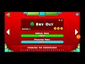 Geometry Dash Part One:Attempting to complete all geometry dash levels. Footage 1