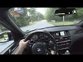 2017 BMW X3 xDrive35i POV Review