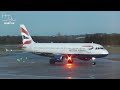 Early Morning Action at Edinburgh Airport | Terminal Plane Spotting | January 2023