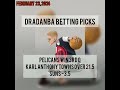 NBA BETTING PICKS, FEBRUARY 23, 2024 ft DradaNBA