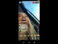 Lightskinkiesha says she was running for her life protesting on Instagram live