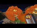 I destroy a Minecraft village...