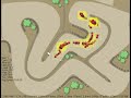 Neural network racing cars around a track