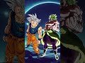 (Who is strongest) Goku Vs Broly #dbz #dbs #dbheroes #youtubeshort #trending #viral #shorts