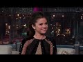 Selena Gomez Made Justin Bieber Cry | Letterman