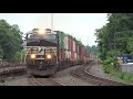 Heavy Freight on Conrail Shared Assets at Bound Brook, NJ