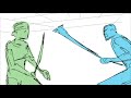 Malika Animated Pilot - Fight Scene Animatic Test (WIP)