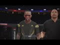 EA SPORTS UFC 4 Israel Adesanya vs Khamzat