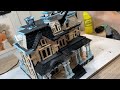 Building Vecna's House from scratch // Creel House Diorama from Stranger Things