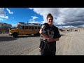 Camping near Lake Havasu in a gravel pit, and a schoolie tour.