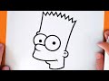 HOW TO DRAW BART SIMPSON