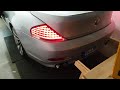 2004 BMW 645Ci Eisenmann Exhaust - Startup and Revs