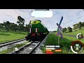 Passenger train journey around Maseukowice (BeamNG Drive)