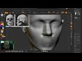 Female head from sphere in Zbrush  How to model and draw a female head with live narration