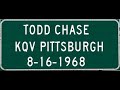 KQV Pittsburgh, PA, Todd Chase, August 16, 1968