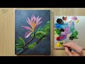 Floral Acrylic Painting / Vadym art