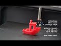 12min 45s Benchy | Proforge 250 Tool Changer 3D Printer
