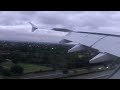 Emirates A380 landing in London Heathrow- Landed so hard something on the plane broke!/good graphics