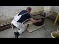 Keller vertiefen / Kellerfußboden sanieren / Estrich gießen - Heimwerker Spezial