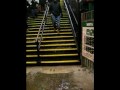 Boston Common Floods - Subway Stairs a Waterfall