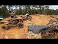Chasing a Raptor 700 and 450s on my 400ex!! Carolina Adventure World D1 P2