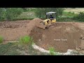 Great Job !! The Best Driver Skills Bulldozer KOMATSU D20P Clearing Trash