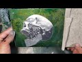 How to airbrush a Skull using the Moneymaker stencil