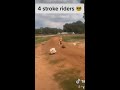 2 stroke VS 4 stroke riders. #dirtbike #2stroke