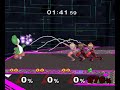 【SSBM TAS】3 Shiek vs Yoshi Handicap 9 Damage Ratio 0.5