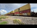 Another Union Pacific Intermodal/Autorack train passing thru Central El Paso.