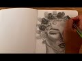 How I Draw Bantu Knots #tutorial