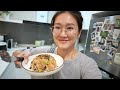 Days in My Life Living Alone | productive days, cooking simple & comfort dinner, grocery shopping
