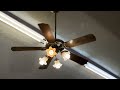 Hunter Summer Breeze/Clarion Ceiling Fans at a gas station