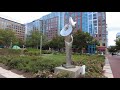 Reston Town Center, Virginia | Evening Walk in Reston | 4K | USA