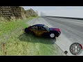 BeamNG Downhill Madness Crashes #3