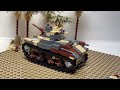 Brickmania Custom LEGO Type 95 Ha-Go Light Japanese Tank Review