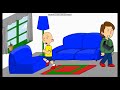 Caillou Refuses to go to School/Grounded