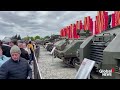 Russia displays Western tanks captured in Ukraine as 