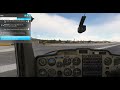 Landing practice MS2020: touch and go and final with crosswind.