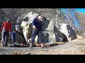 Outdoor Bouldering at Shawangunk Mountains - Video 3