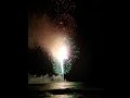 Last minute or so of Virginia Beach fireworks 2018